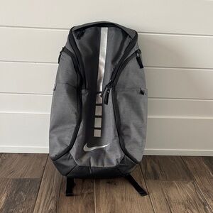 Nike Elite Black and Gray Basketball Backpack